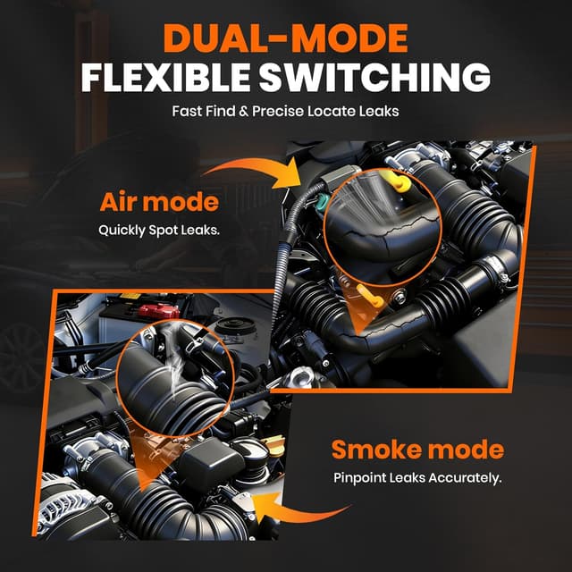 Thumbnail 3 de ANCEL S3000-US Smoke Machine Leak Detector