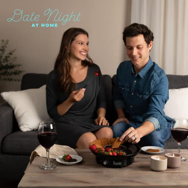 Thumbnail 6 de Kusini Electric Fondue Pot 10oz chocolate đ«