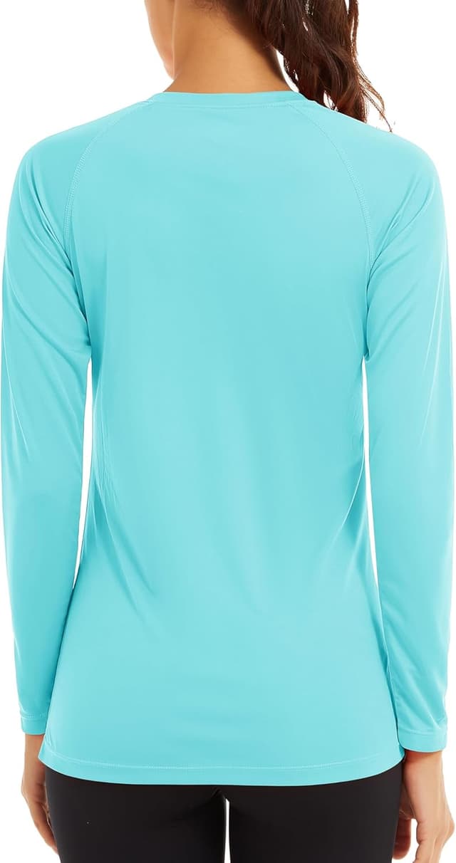 Detalle 2 de TACVASEN women’s long sleeve UV sun protection top (UPF 50+)