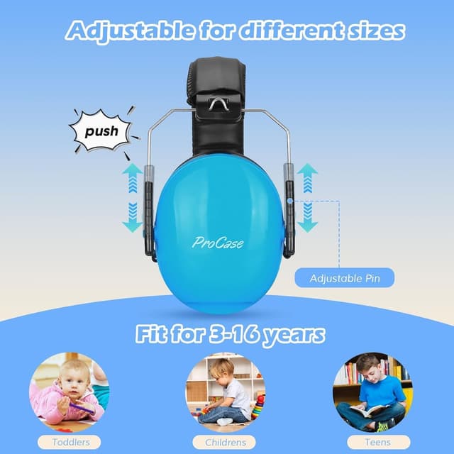 Thumbnail 2 de ProCase Kinder Gehörschutz NRR 21 dB