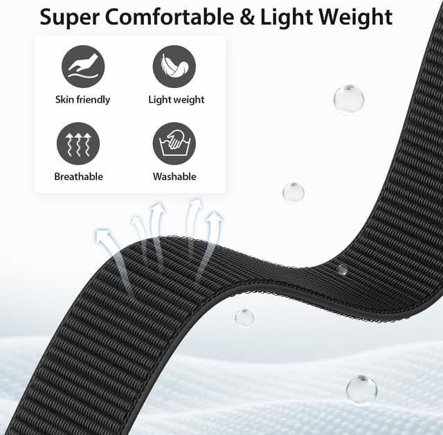 Detalle 2 de Higgs Nylon Loop Sport Strap 44mm