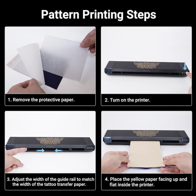 Thumbnail 6 de ORGBRO ORGBRO Tattoo Stencil Printer X8: portable thermal stencil printer with Bluetooth app