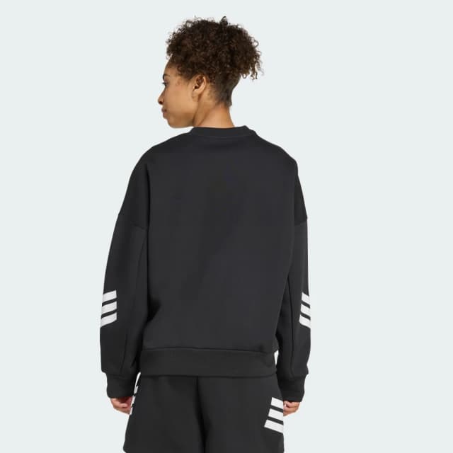 Detalle 2 de Adidas Sudadera Black Ferns de 3 bandas