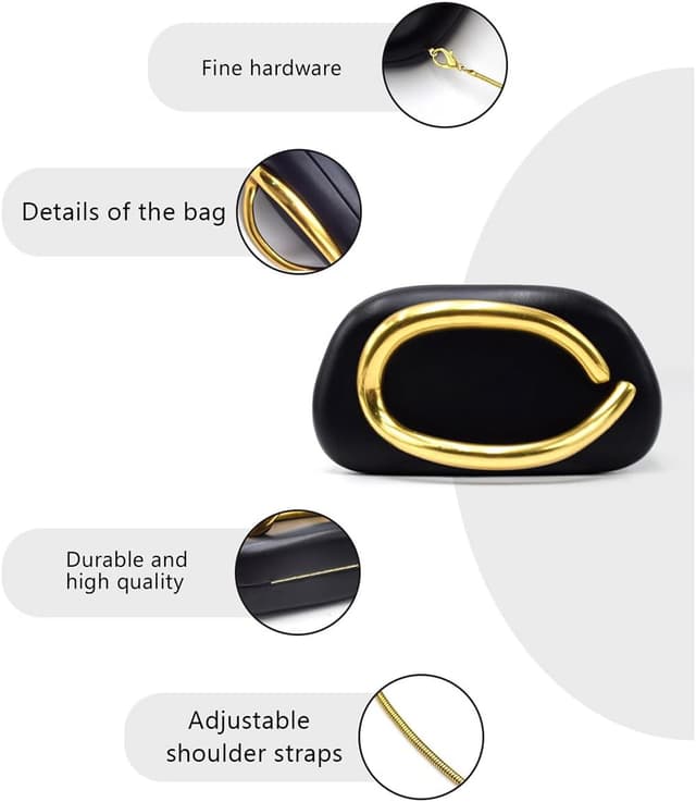 Thumbnail 6 de blinkgooblink Clutch Abendtasche 19,8 cm