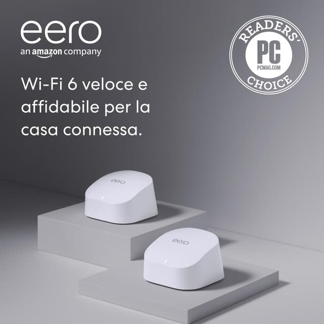 Detalle de eero 6 Modello 2021 Router Wi‑Fi 6 280 m²