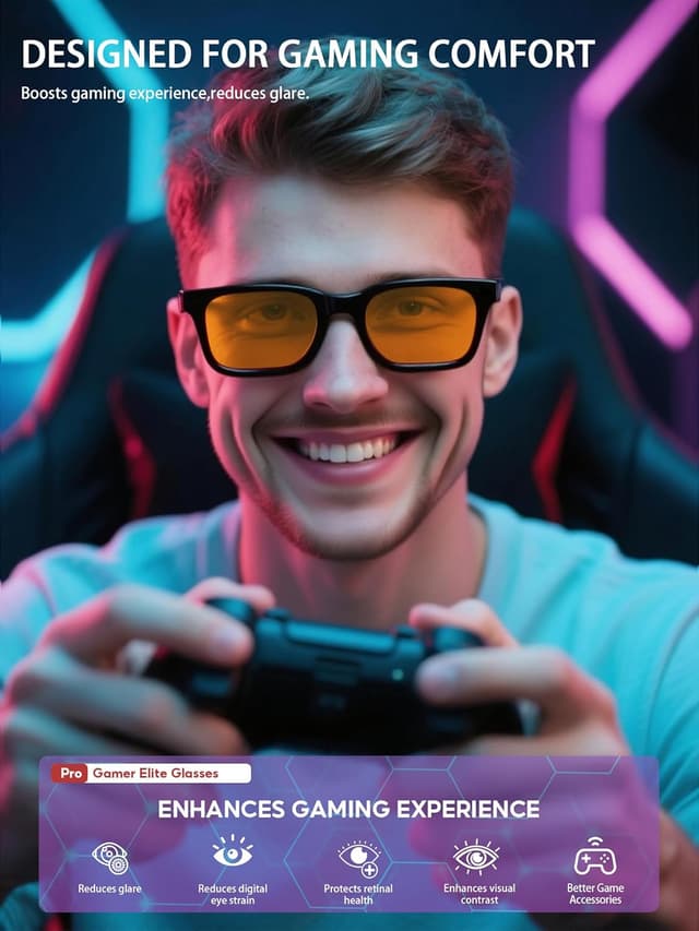 Thumbnail 5 de VMJFBJ Gafas luz azul para ordenador 25g