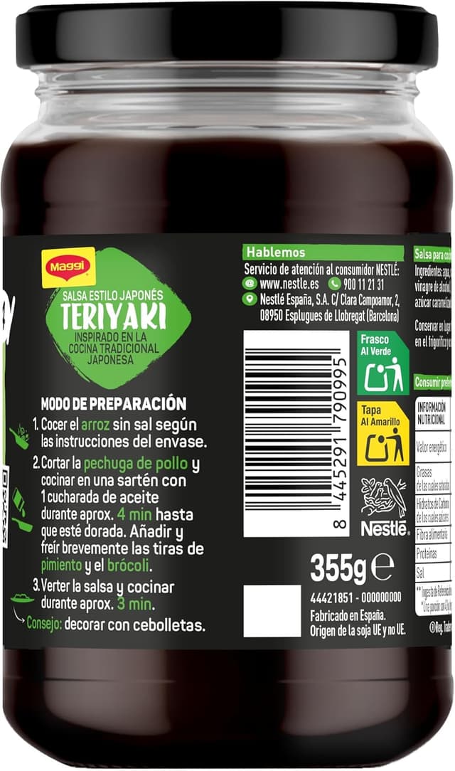 Thumbnail 4 de Maggi Salsa Asiática Teriyaki 6 x 355 g 🥫