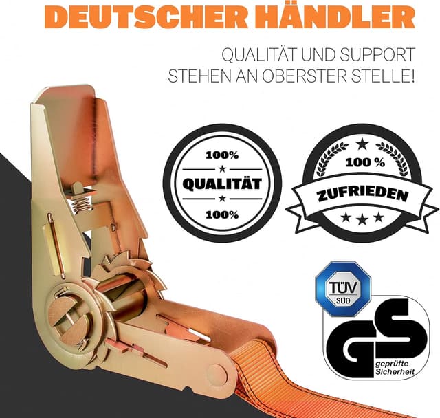 Thumbnail 3 de HELDENWERK Spanngurte 4 Stück 6m