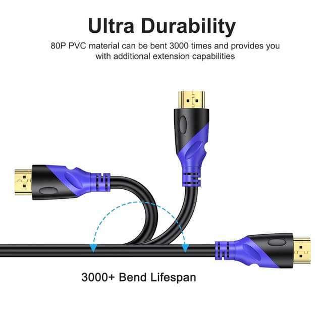Thumbnail 3 de Rommisie 4K/60HZ HDMI Kabel 7m