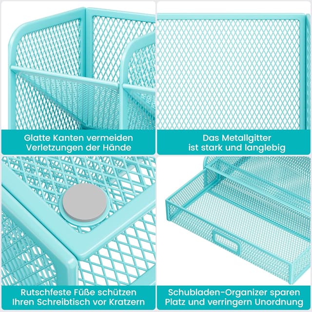 Thumbnail 6 de Schreibtisch Organizer mit 9 Fächern