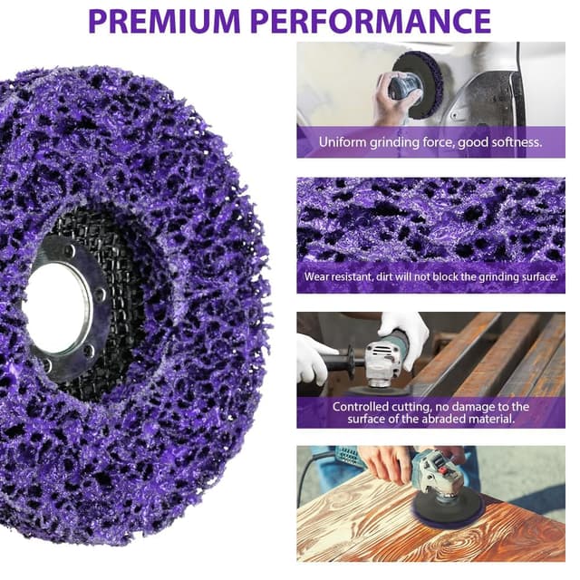 Thumbnail 6 de Adiwo CSD Dischi Abrasivi 115 mm per Smerigliatrici