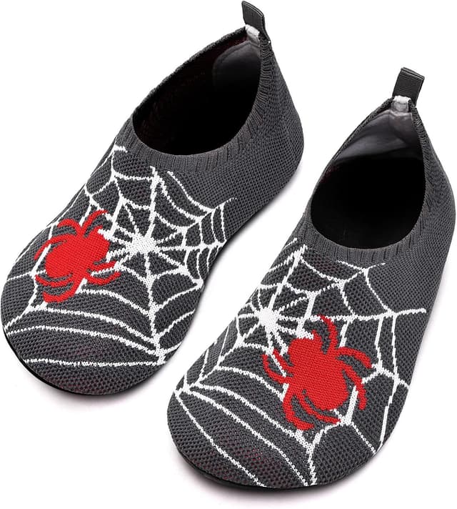 Detalle de Torotto Hausschuhe für Jungen & Mädchen – rutschfeste, leichte Barfußschlappen aus elastischem Fliegengewebe