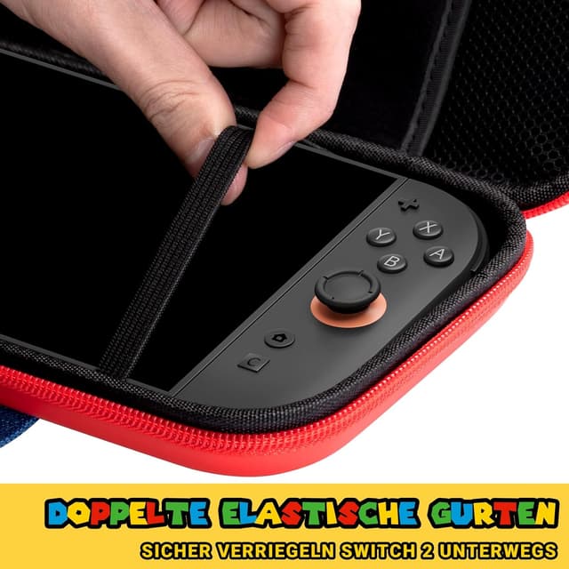 Detalle de Switch 2 Tasche mit 10 Spieleinschüben