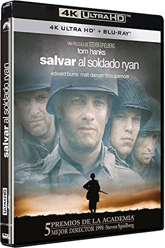 Detalle de Salvar Al Soldado Ryan Blu-ray 4K Ultra-HD 📀