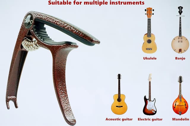 Detalle de SUCCESS Guitar Capo Zinc Alloy 2.3oz