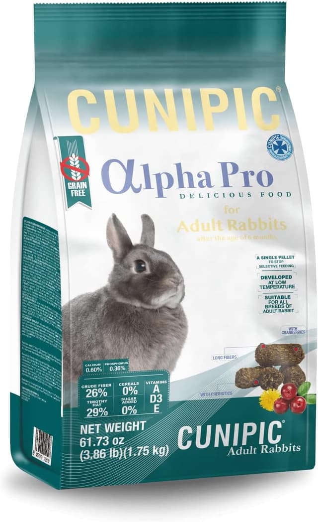 Imagen de CUNIPIC Alpha Pro para conejos 150 g 🐇 en OfertitasTOP