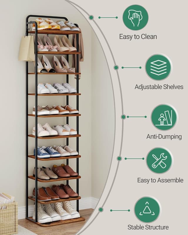 Thumbnail 3 de Hzuaneri Étagère à Chaussures Verticale SR23001B