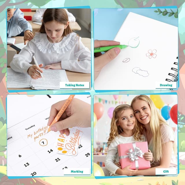 Thumbnail 5 de Thboxes Radierbare Gelstifte 0,7mm 🎨