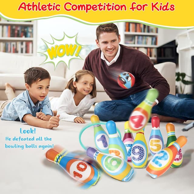 Thumbnail 1 de Bowling Set Kids for Tiny Bowlers