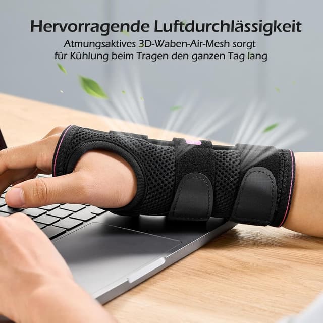 Thumbnail 6 de FREETOO Handgelenk Bandage Karpaltunnel