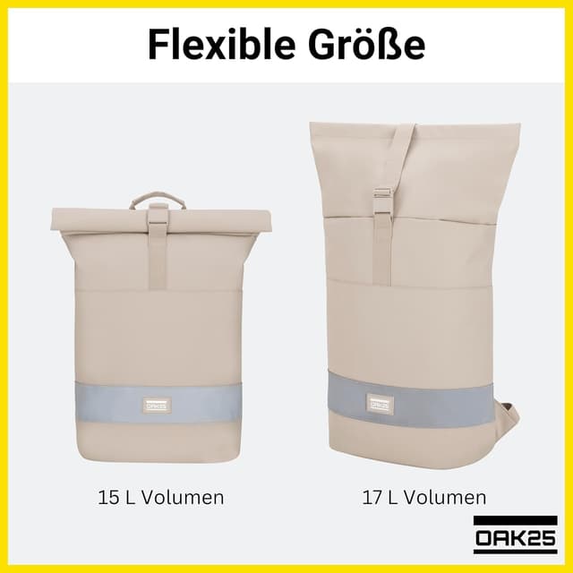 Thumbnail 3 de OAK25 Rucksack Rolltop reflektierend đ