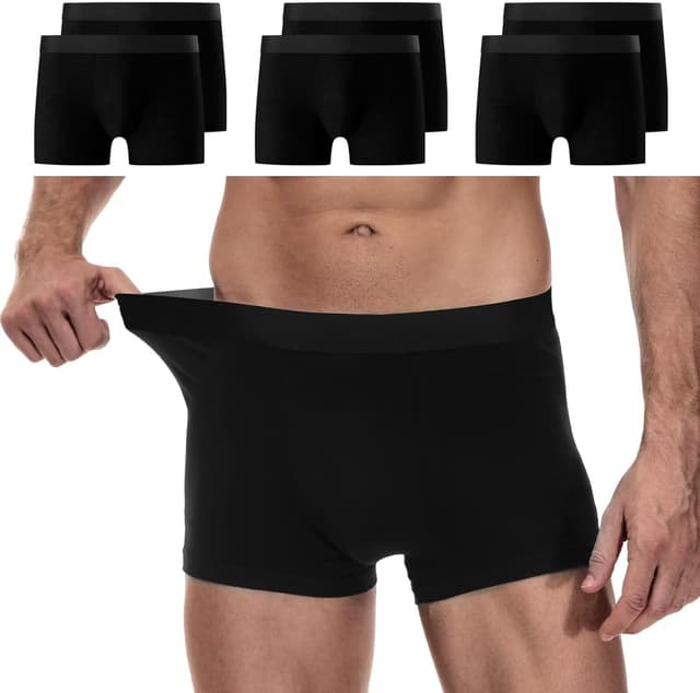Detalle de YouShow Mens Boxers Shorts 6 Pack