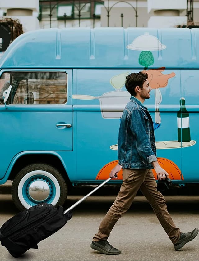 Thumbnail 6 de MATEIN Reisetasche 18 Zoll Laptop-Trolley