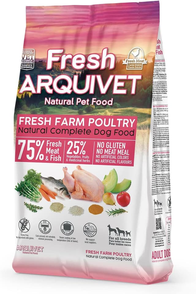 Detalle de Fresh Farm Poultry 2,5 kg per cani