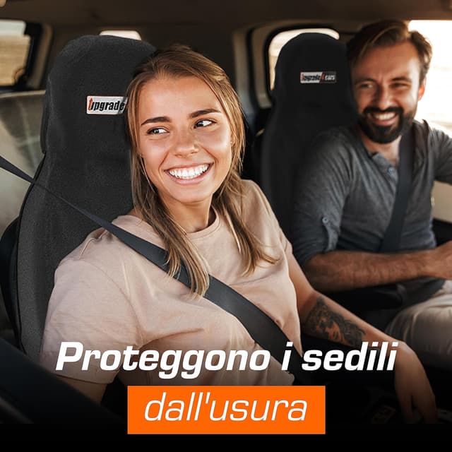 Thumbnail 1 de Upgrade4cars Coprisedile Universale Impermeabile 2 pezzi