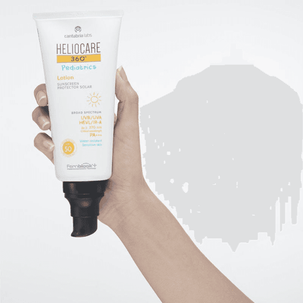 Detalle de Heliocare 360 Pediatrics Loción SPF50 - Doble Pack