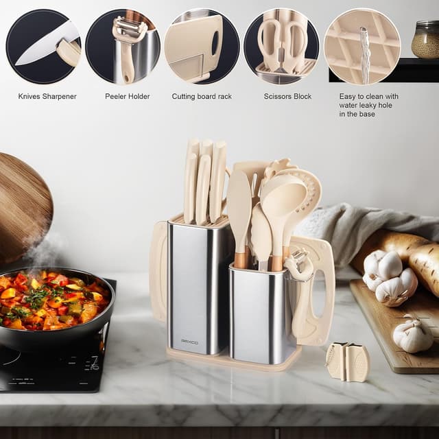 Thumbnail 7 de RAXCO Juego de cuchillos y espátulas de cocina 🍴