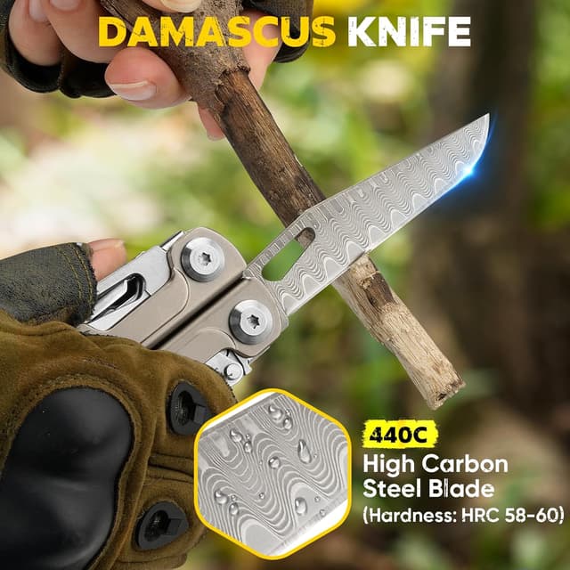 Detalle de BIBURY Pinza multiuso 314 g