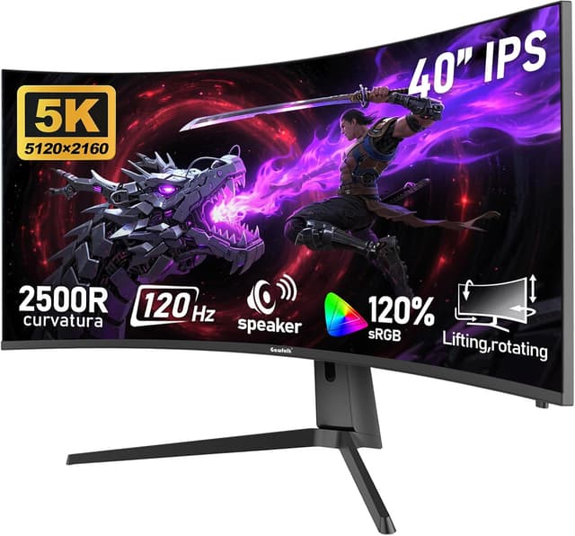 Detalle de Gawfolk 40-inch IPS 5K ultrawide 120Hz monitor