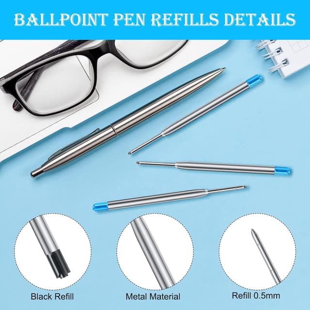 Detalle de OFFCUP Recharges stylo bille 20 pcs 1,0 mm đź–Š