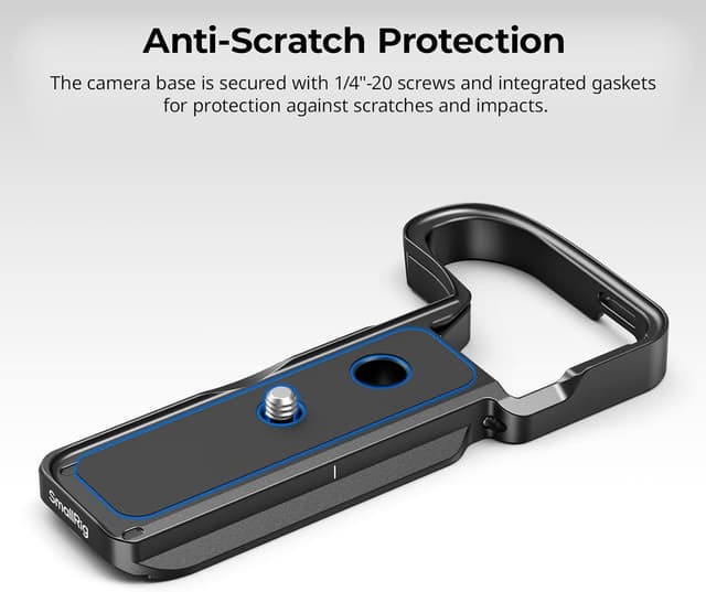 Detalle de SmallRig plaque de base Z50 II pour Nikon Z50 II avec dégagement rapide Arca et interfaces 1/4”-20, QD