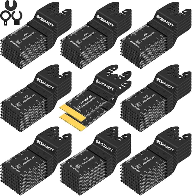 Imagen de EXKRAEFT 50 PCS multi tool blades for oscillating tools 🛠 en OfertitasTOP