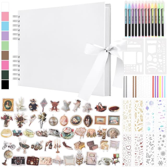 Imagen de DazSpirit 80 Seiten Fotoalbum DIY Scrapbook en OfertitasTOP