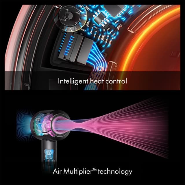 Detalle 2 de Dyson Supersonic Nural™ Hair Dryer for healthier-looking hair and scalp care