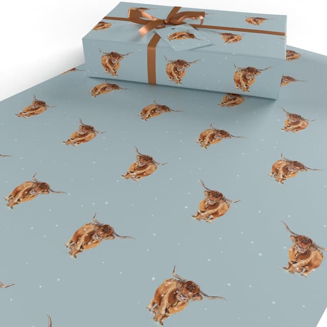 Thumbnail 4 de Re-wrapped Luxury ECO Xmas Gift Wrap 6 sheets