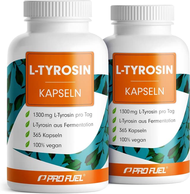 Thumbnail 6 de L-Tyrosin Kapseln 1300 mg Tagesdosis
