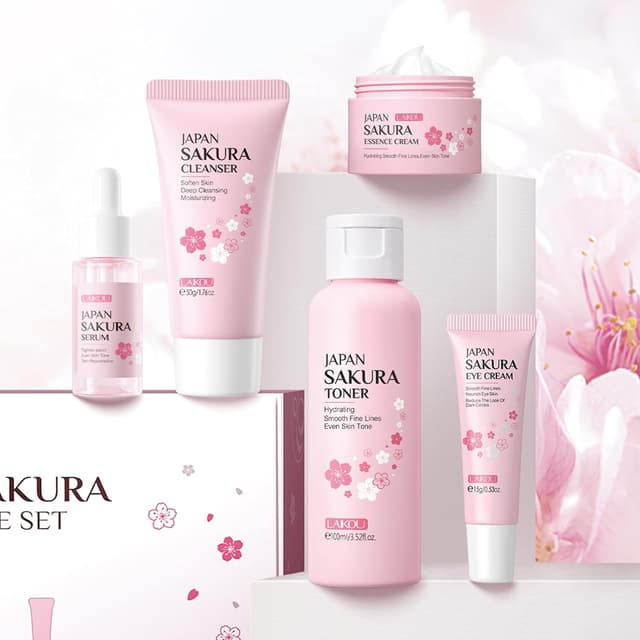 Thumbnail 5 de LAIKOU Set cura pelle Sakura 5 pezzi
