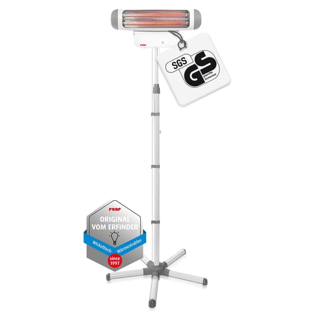 Detalle de Reer FeelWell 2in1 Wickeltischstrahler 2 Heizstufen