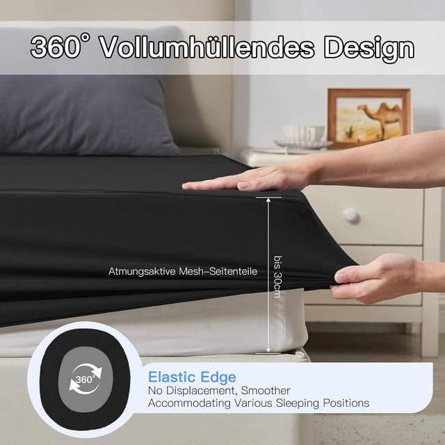 Detalle 1 de Ohano Wasserdichter Matratzenschoner 140x200