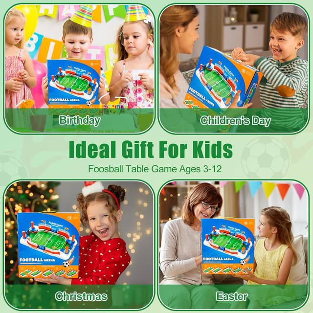 Thumbnail 6 de joyddo Futbolín de mesa 55x31 cm para niños