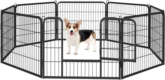 Imagen de Yaheetech Welpenauslauf 8×80×60 cm en OfertitasTOP