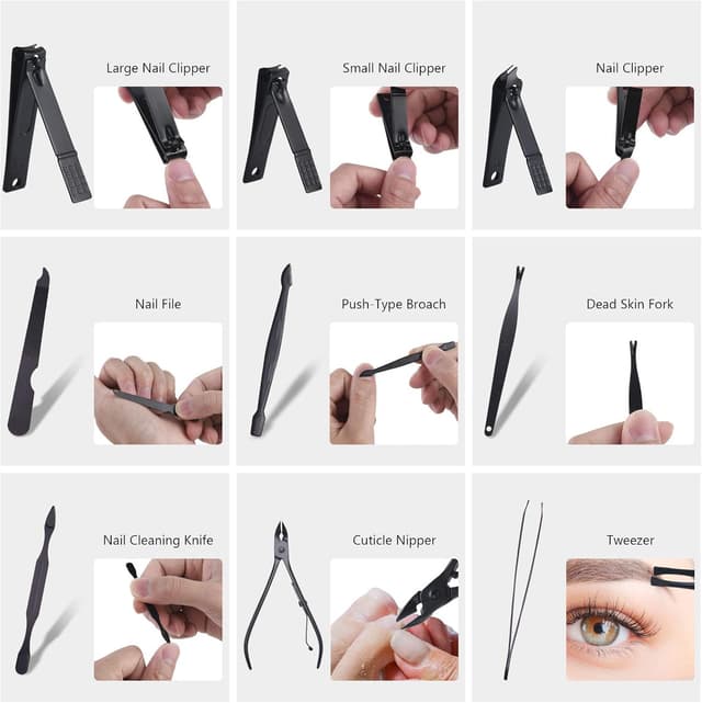 Thumbnail 4 de URAQT Set de Manicura Pedicura 18 piezas