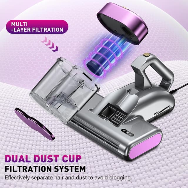 Detalle de RWSRW Milbensauger 500 W für Matratzen