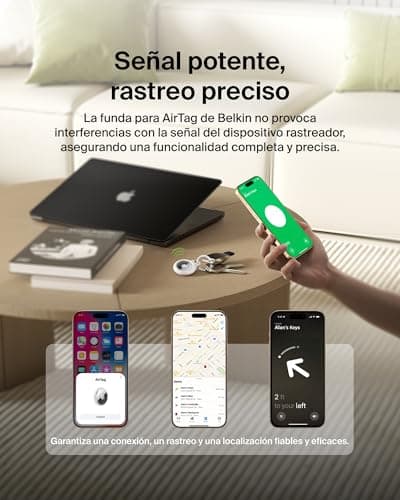 Detalle 2 de Belkin Llavero AirTag funda resistente para llaves