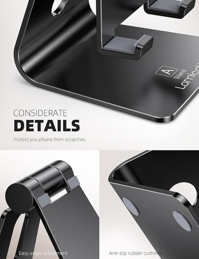 Thumbnail 5 de Lamicall Adjustable Phone Stand 14 mm