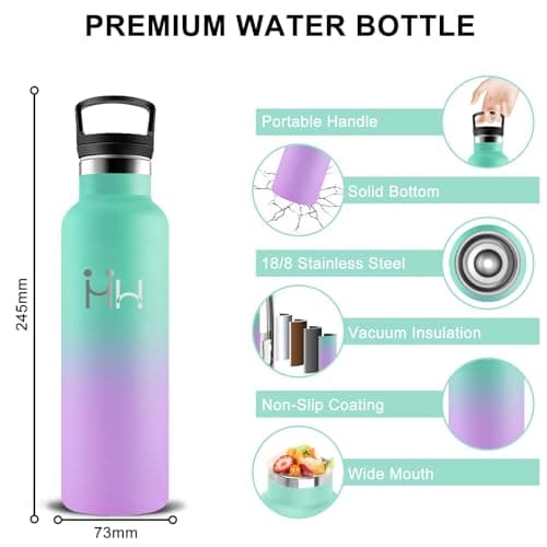 Thumbnail 1 de Botella Acero Inoxidable 500 ml para camping 💧